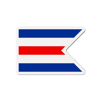 Flag of C Pennant C Doppelstander provisional civil ensign Merchant flag of Germany 1946–1949 Germany - Refrigerator Magnet - The Sticker Space