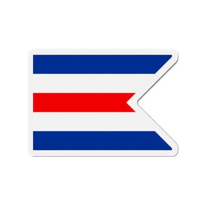 Flag of C Pennant C Doppelstander provisional civil ensign Merchant flag of Germany 1946–1949 Germany - Refrigerator Magnet - The Sticker Space