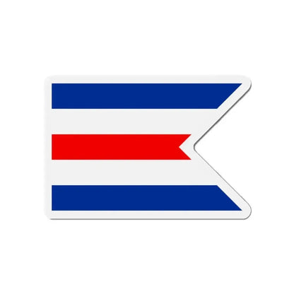 Flag of C Pennant C Doppelstander provisional civil ensign Merchant flag of Germany 1946–1949 Germany - Refrigerator Magnet - The Sticker Space