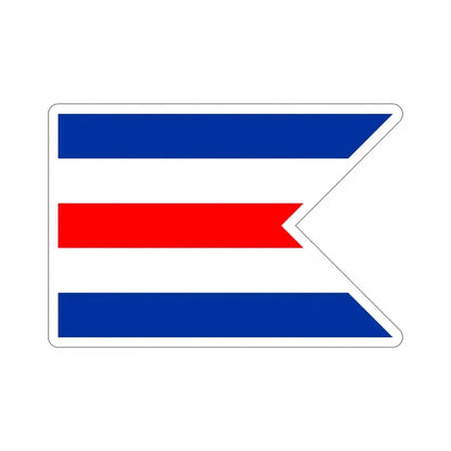 Flag of C Pennant C Doppelstander provisional civil ensign Merchant flag of Germany 1946–1949 Germany STICKER Vinyl Die-Cut Decal 5 Inch - The Sticker Space