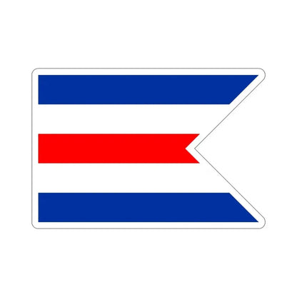 Flag of C Pennant C Doppelstander provisional civil ensign Merchant flag of Germany 1946–1949 Germany STICKER Vinyl Die-Cut Decal 6 Inch - The Sticker Space