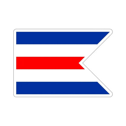 Flag of C Pennant C Doppelstander provisional civil ensign Merchant flag of Germany 1946–1949 Germany STICKER Vinyl Die-Cut Decal - The Sticker Space