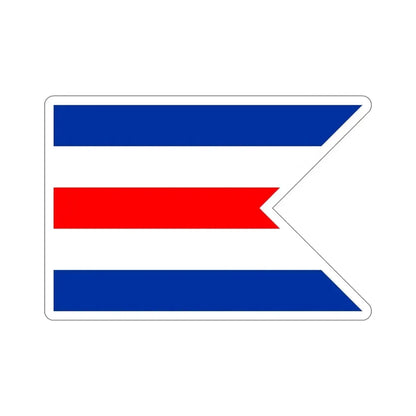 Flag of C Pennant C Doppelstander provisional civil ensign Merchant flag of Germany 1946–1949 Germany STICKER Vinyl Die-Cut Decal - The Sticker Space
