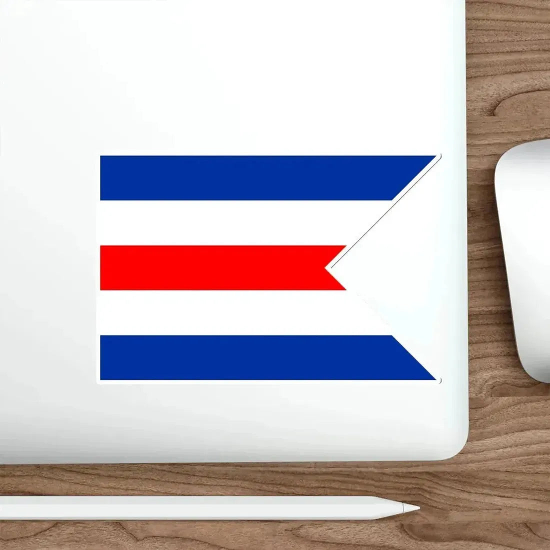 Flag of C Pennant C Doppelstander provisional civil ensign Merchant flag of Germany 1946–1949 Germany STICKER Vinyl Die-Cut Decal - The Sticker Space