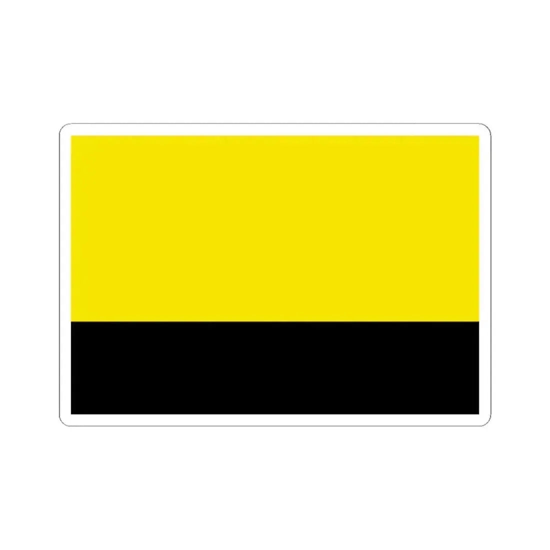 Flag of Cabezas Bolivia (Bolivia) STICKER Vinyl Kiss-Cut Decal 3 Inch White - The Sticker Space