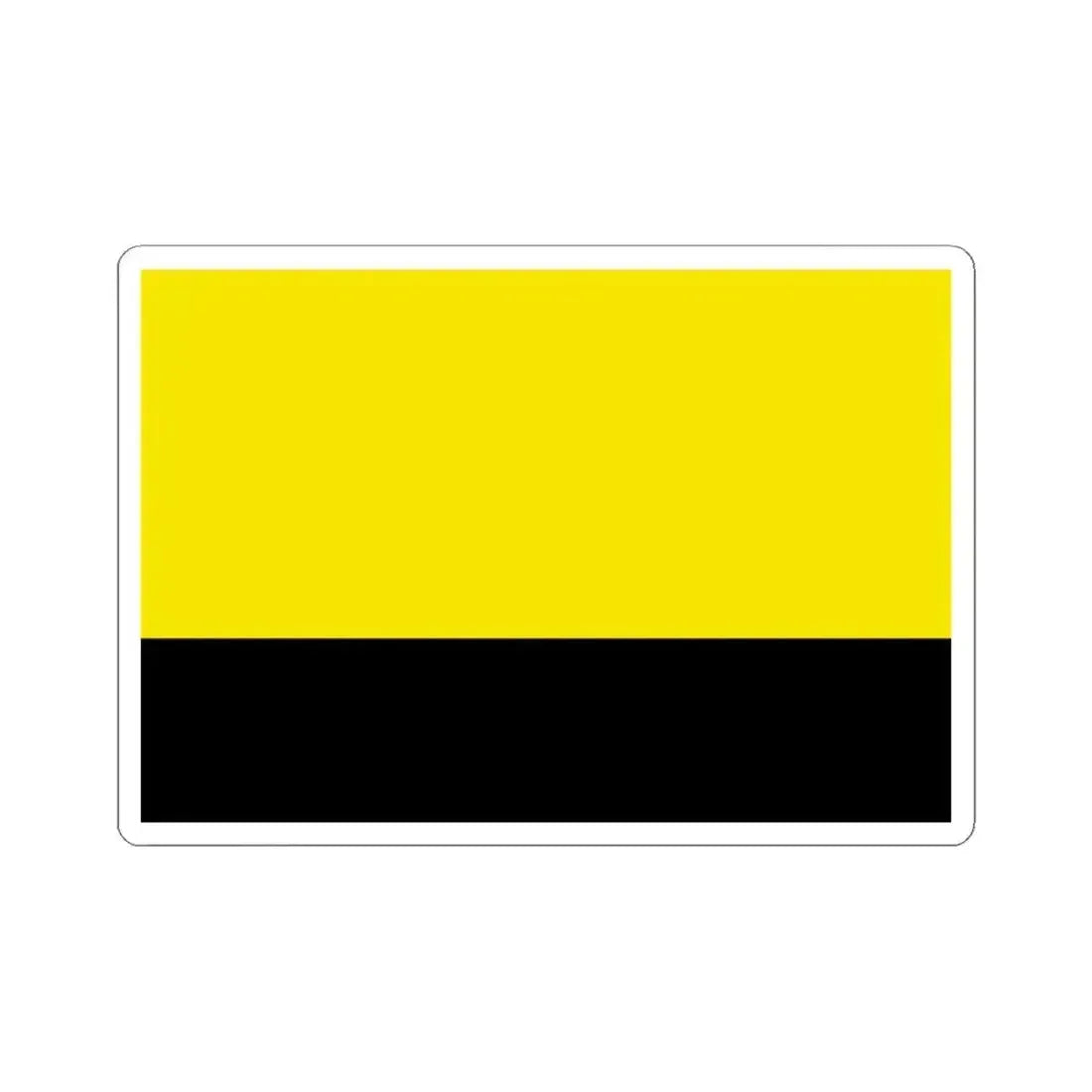 Flag of Cabezas Bolivia (Bolivia) STICKER Vinyl Kiss-Cut Decal 4 Inch White - The Sticker Space