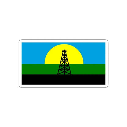 Flag of Cabimas Venezuela STICKER Vinyl Die-Cut Decal 3 Inch - The Sticker Space