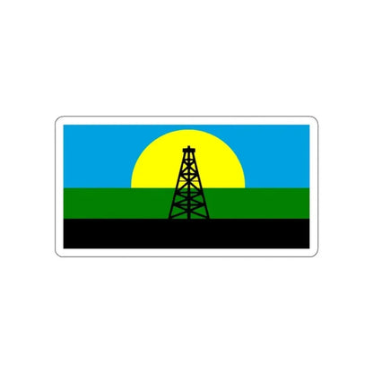 Flag of Cabimas Venezuela STICKER Vinyl Die-Cut Decal - The Sticker Space