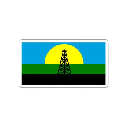 Flag of Cabimas Venezuela STICKER Vinyl Die-Cut Decal - The Sticker Space