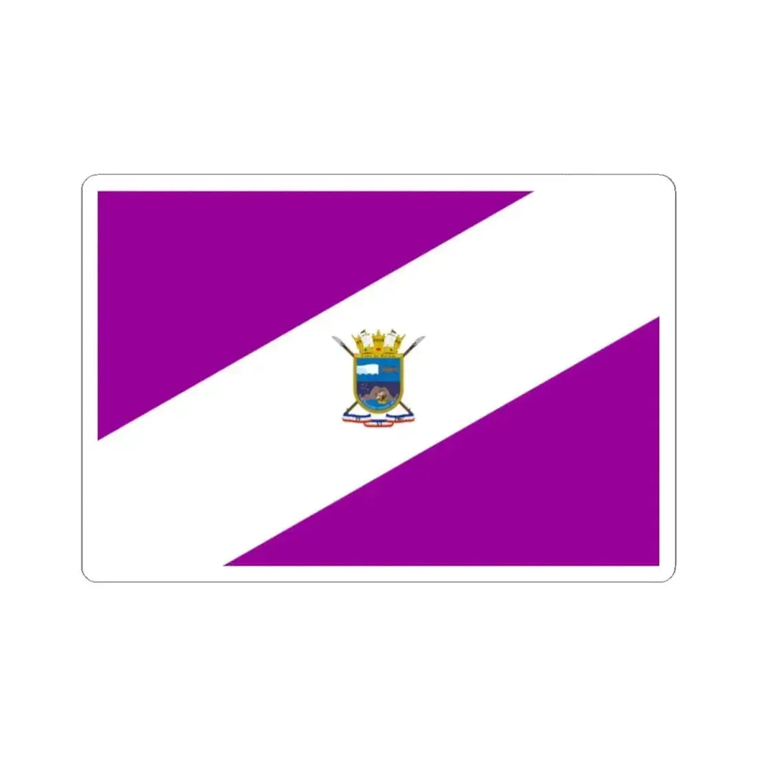 Flag of Cabo de Hornos Chile (Chile) STICKER Vinyl Kiss-Cut Decal 2 Inch White - The Sticker Space