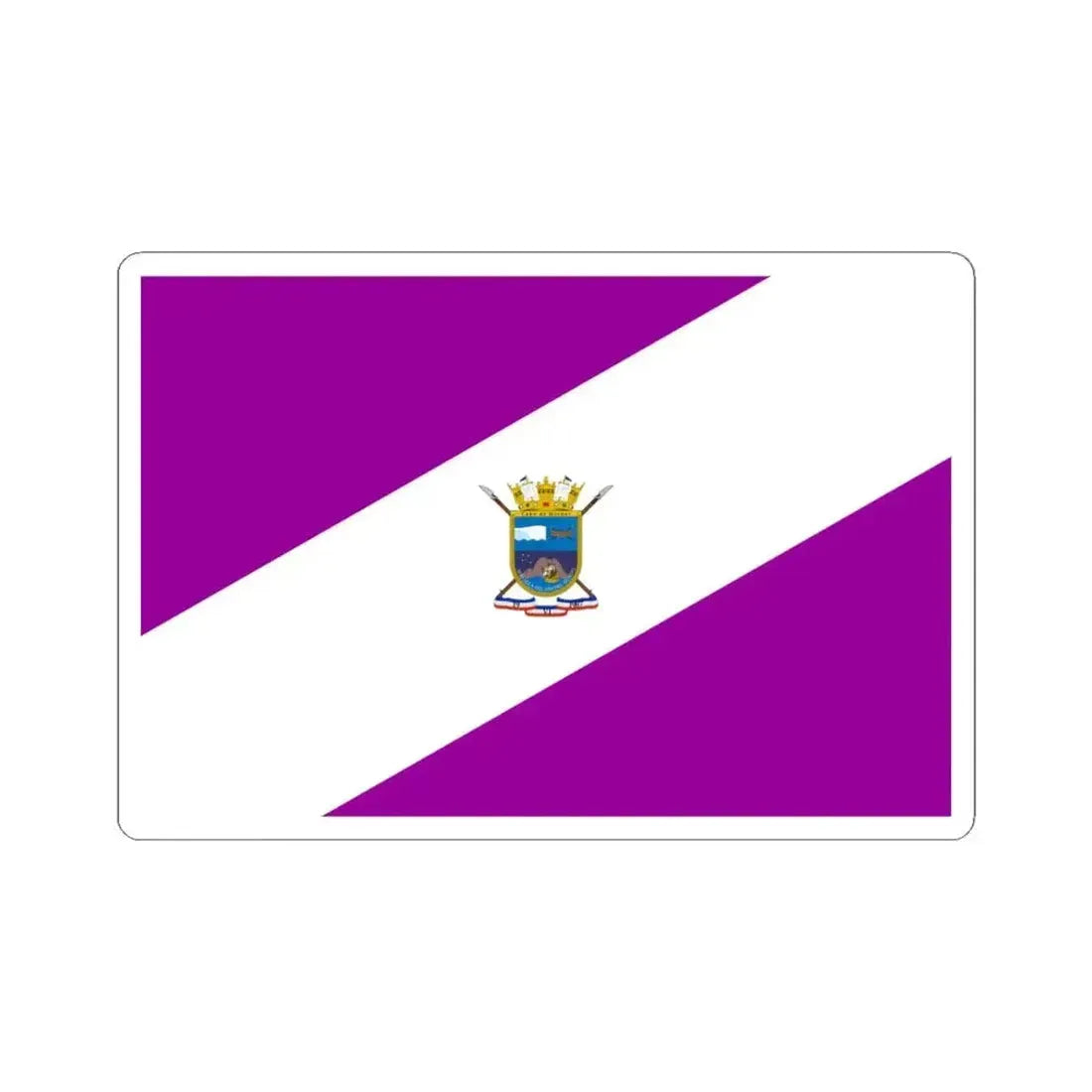Flag of Cabo de Hornos Chile (Chile) STICKER Vinyl Kiss-Cut Decal 4 Inch White - The Sticker Space