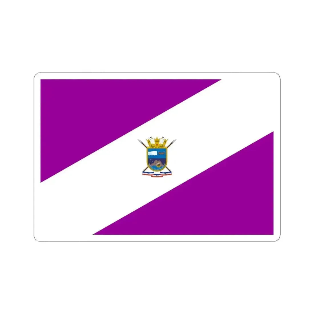 Flag of Cabo de Hornos Chile (Chile) STICKER Vinyl Kiss-Cut Decal 6 Inch White - The Sticker Space