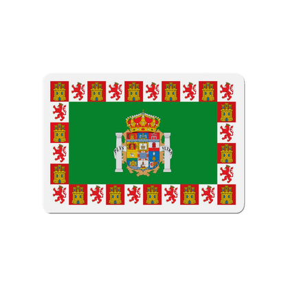 Flag of Cádiz Spain - Die-Cut Magnet-4" x 4"-The Sticker Space