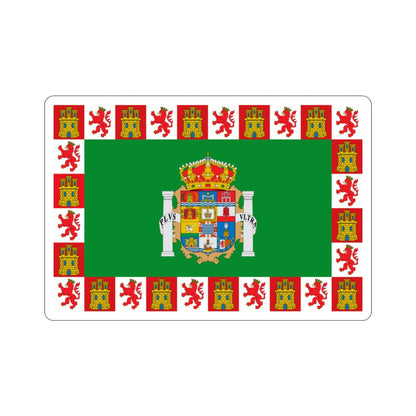 Flag of Cádiz Spain STICKER Vinyl Die-Cut Decal-3 Inch-The Sticker Space