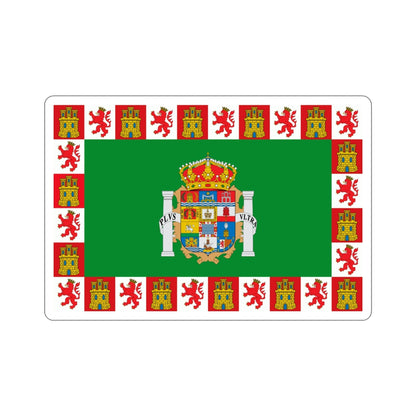 Flag of Cádiz Spain STICKER Vinyl Die-Cut Decal-4 Inch-The Sticker Space