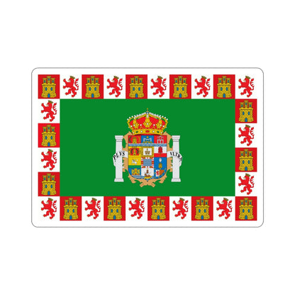 Flag of Cádiz Spain STICKER Vinyl Die-Cut Decal-5 Inch-The Sticker Space