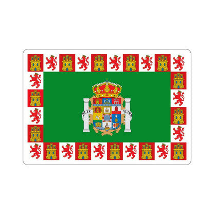 Flag of Cádiz Spain STICKER Vinyl Die-Cut Decal-6 Inch-The Sticker Space