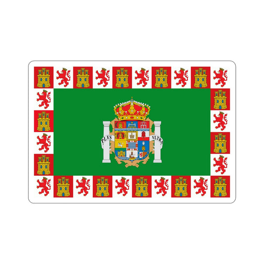 Flag of Cádiz Spain STICKER Vinyl Die-Cut Decal-6 Inch-The Sticker Space