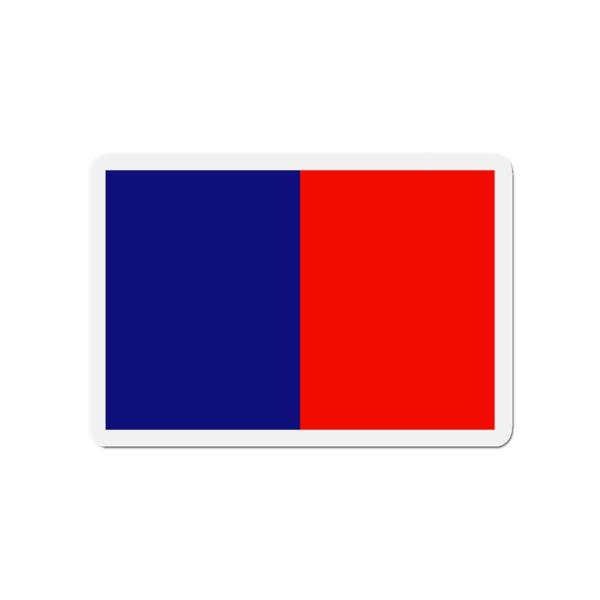 Flag of Cagliari Italy - Die-Cut Magnet-4" x 4"-The Sticker Space