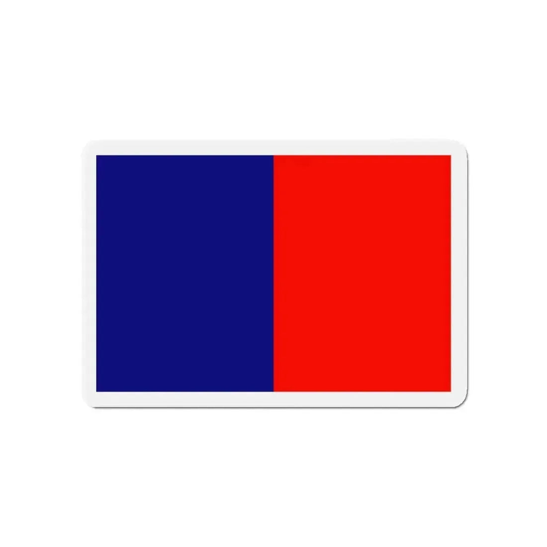 Flag of Cagliari Italy - Refrigerator Magnet 4 Inch - The Sticker Space