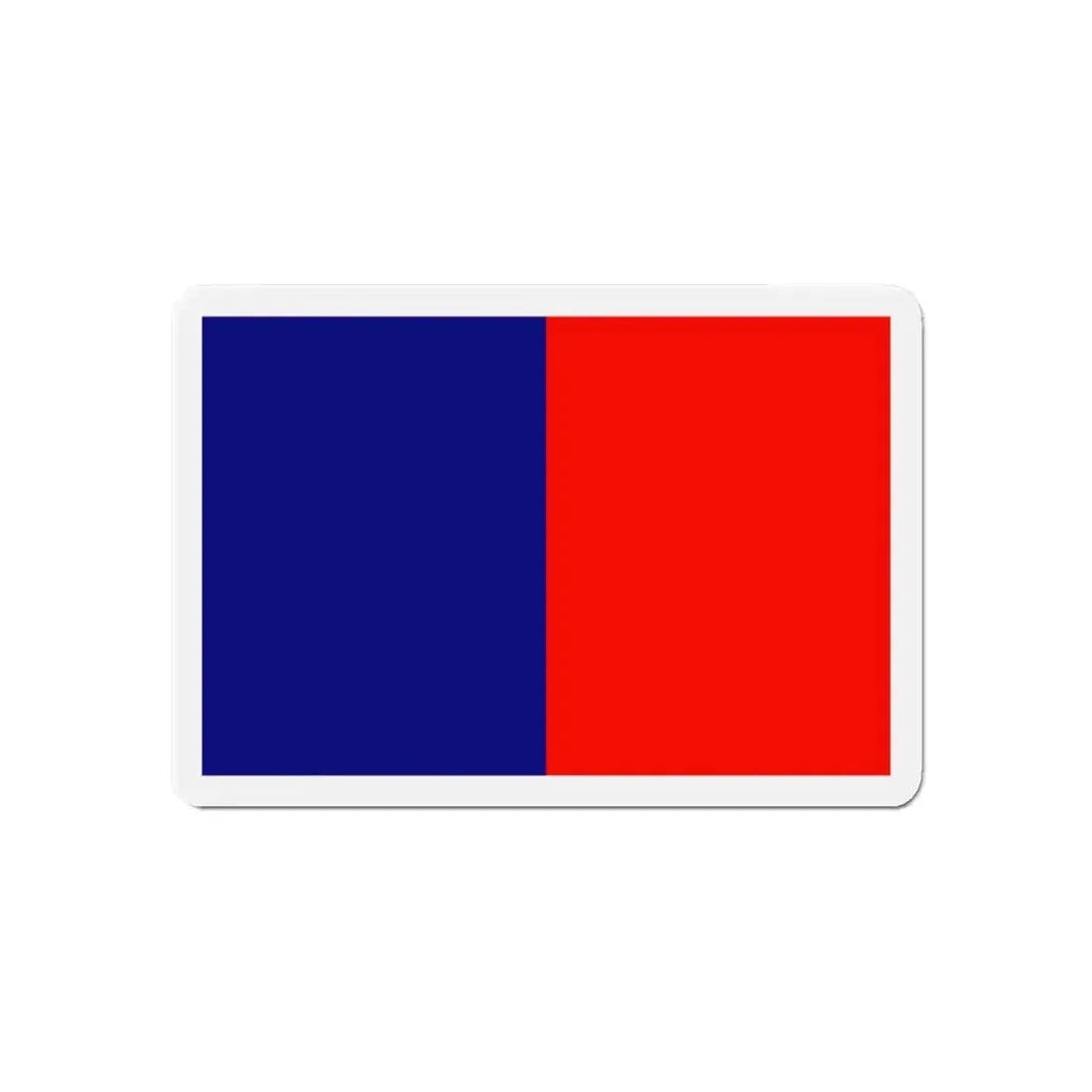 Flag of Cagliari Italy - Refrigerator Magnet 6 Inch - The Sticker Space