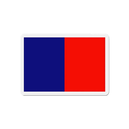 Flag of Cagliari Italy - Refrigerator Magnet 6 Inch - The Sticker Space