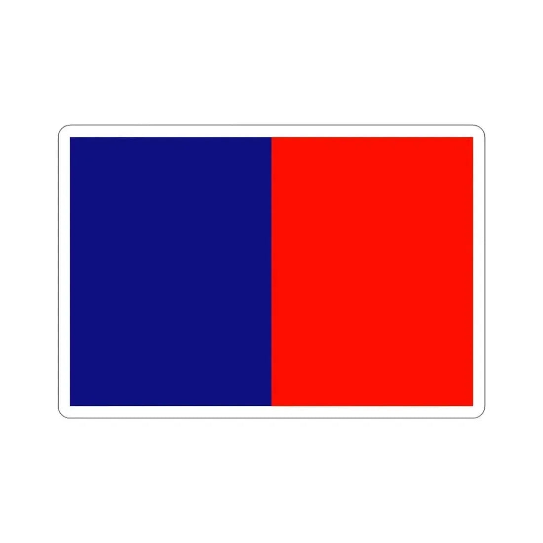 Flag of Cagliari Italy STICKER Vinyl Die-Cut Decal 5 Inch - The Sticker Space