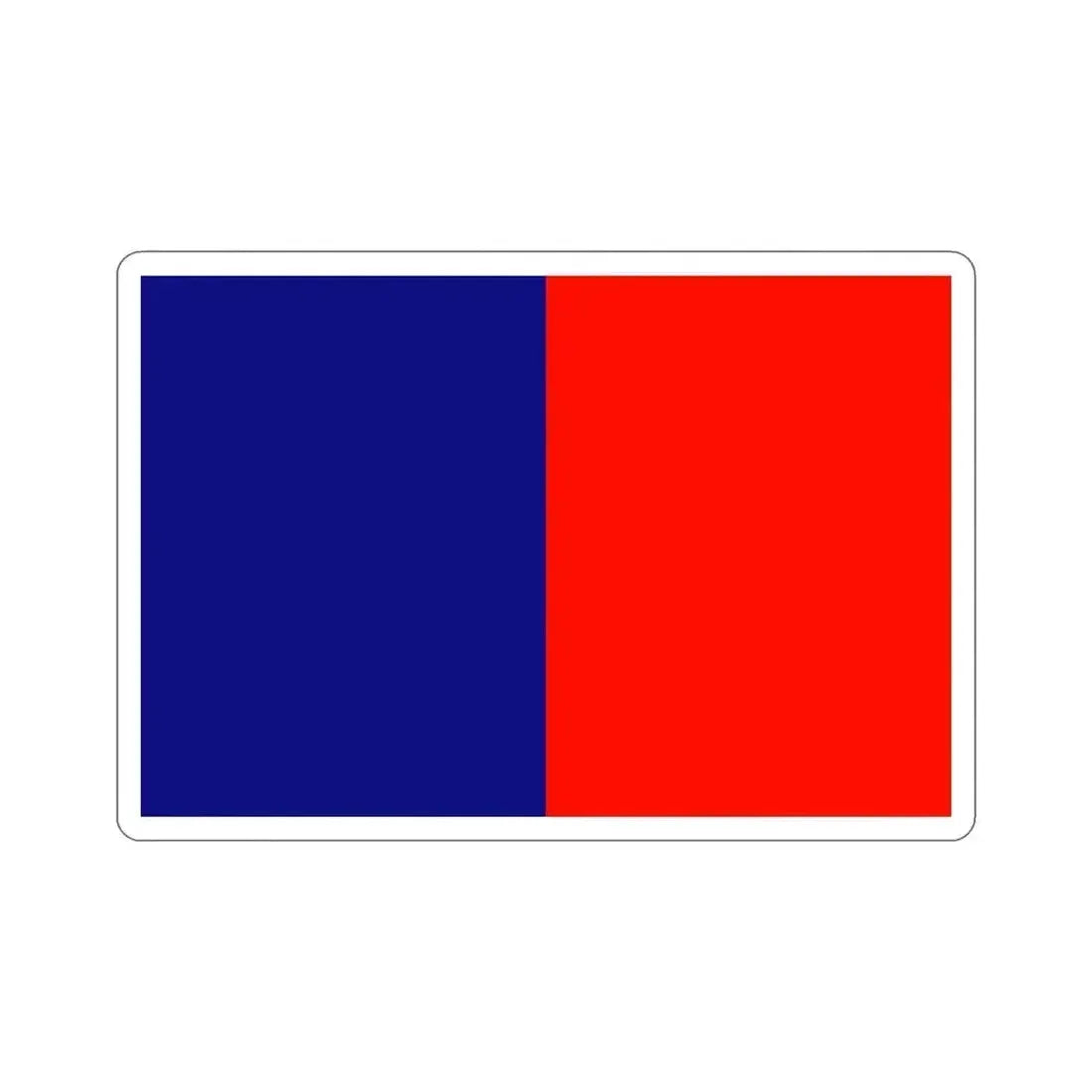 Flag of Cagliari Italy STICKER Vinyl Die-Cut Decal 6 Inch - The Sticker Space