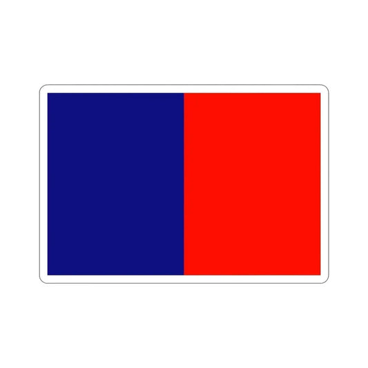 Flag of Cagliari Italy STICKER Vinyl Die-Cut Decal 6 Inch - The Sticker Space