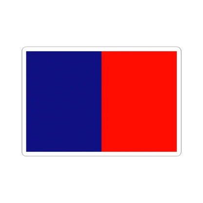 Flag of Cagliari Italy - STICKER Vinyl Kiss-Cut Decal 2 Inch White - The Sticker Space