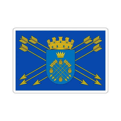 Flag of Caguas Puerto Rico STICKER Vinyl Die-Cut Decal 6 Inch - The Sticker Space