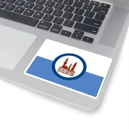 Flag of Cairo (Egypt) STICKER Vinyl Kiss-Cut Decal - The Sticker Space
