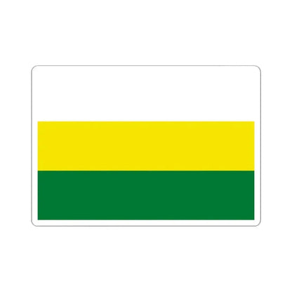 Flag of Cairoma Bolivia (Bolivia) STICKER Vinyl Kiss-Cut Decal 4 Inch White - The Sticker Space