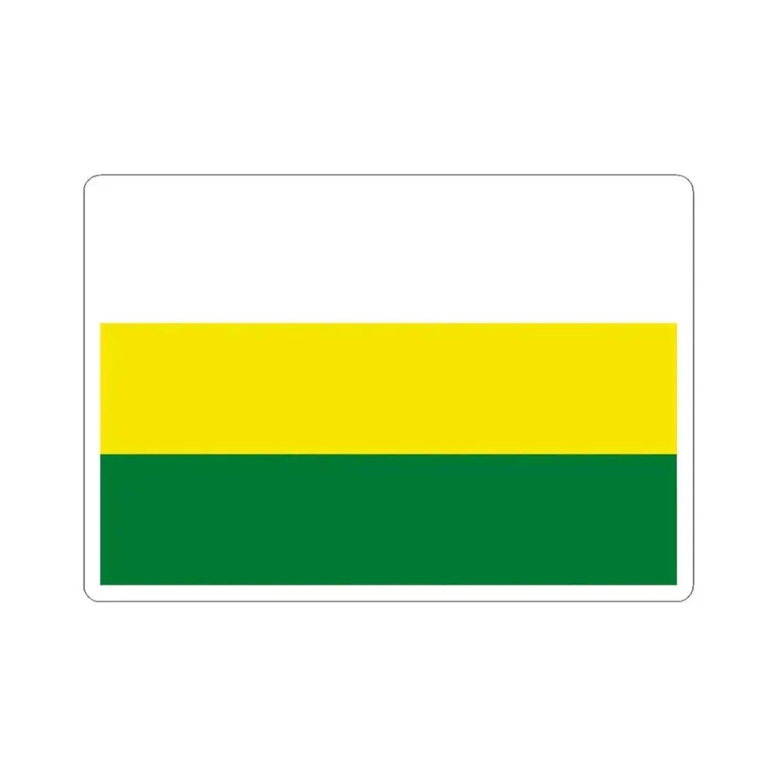 Flag of Cairoma Bolivia (Bolivia) STICKER Vinyl Kiss-Cut Decal 6 Inch White - The Sticker Space