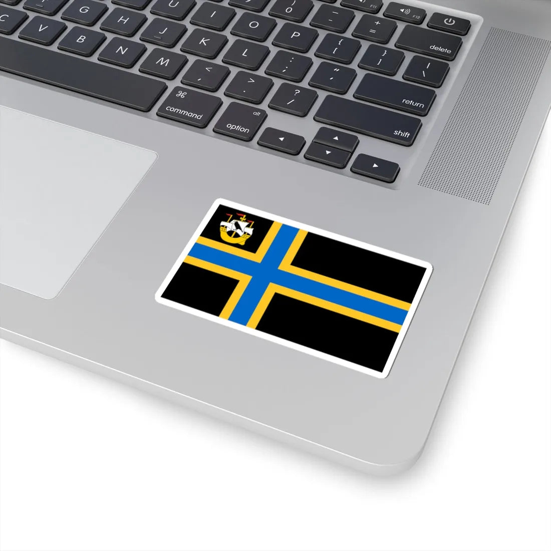 Flag of Caithness (Scotland) STICKER Vinyl Kiss-Cut Decal - The Sticker Space