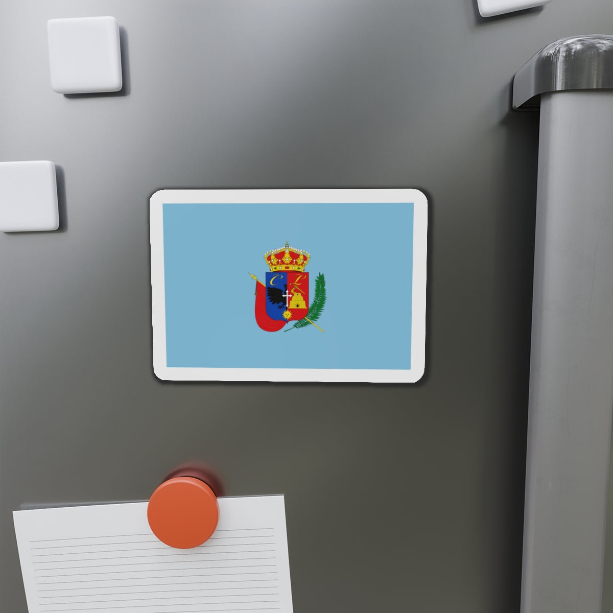 Flag of Cajamarca capital of the Cajamarca Region Peru - Die-Cut Magnet-The Sticker Space