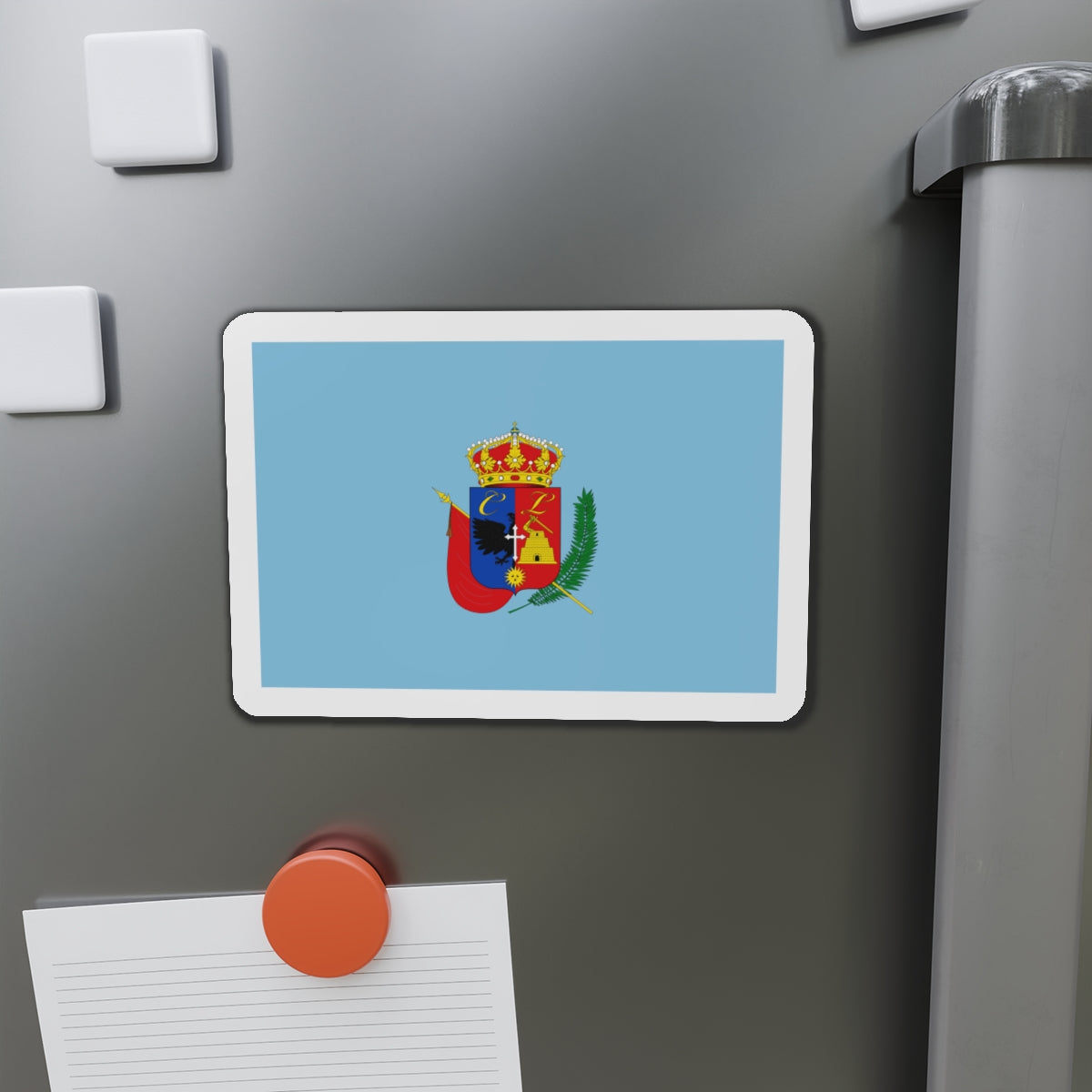 Flag of Cajamarca capital of the Cajamarca Region Peru - Die-Cut Magnet-The Sticker Space