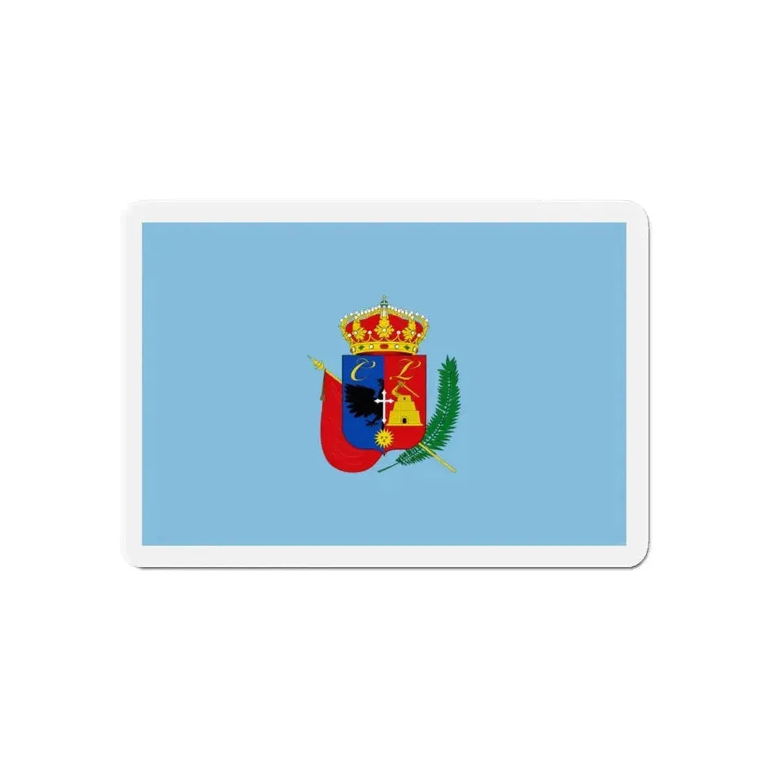 Flag of Cajamarca capital of the Cajamarca Region Peru - Refrigerator Magnet - The Sticker Space