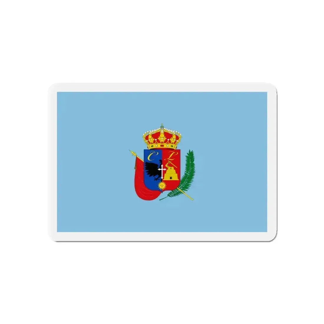 Flag of Cajamarca capital of the Cajamarca Region Peru - Refrigerator Magnet - The Sticker Space