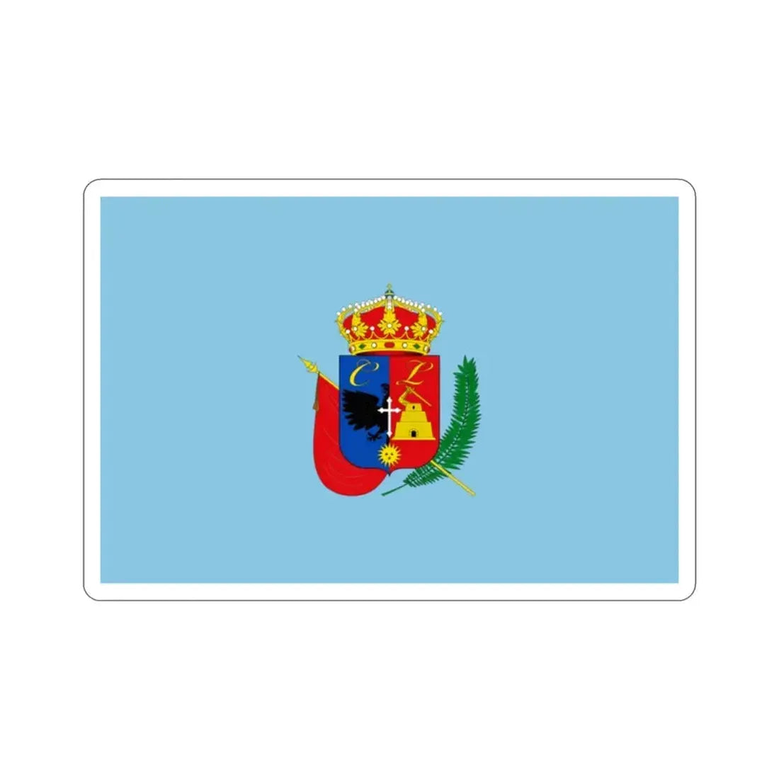 Flag of Cajamarca capital of the Cajamarca Region Peru STICKER Vinyl Die-Cut Decal 2 Inch - The Sticker Space