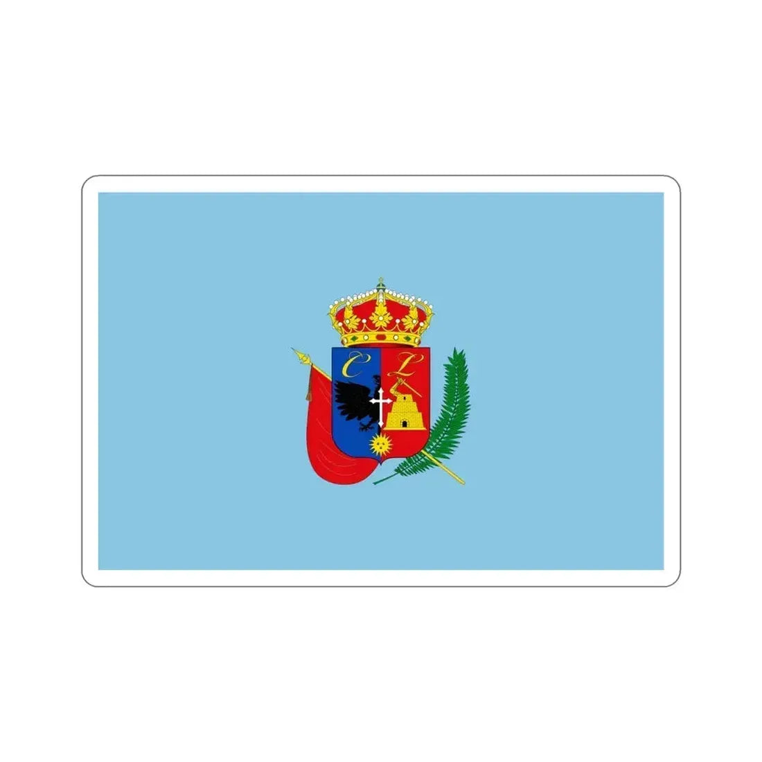 Flag of Cajamarca capital of the Cajamarca Region Peru STICKER Vinyl Die-Cut Decal 5 Inch - The Sticker Space