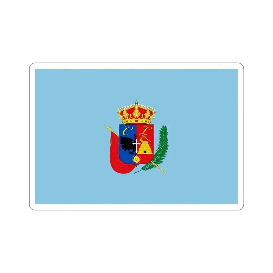 Flag of Cajamarca capital of the Cajamarca Region Peru STICKER Vinyl Die-Cut Decal - The Sticker Space