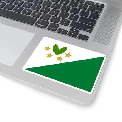 Flag of Cajuata Bolivia (Bolivia) STICKER Vinyl Kiss-Cut Decal - The Sticker Space