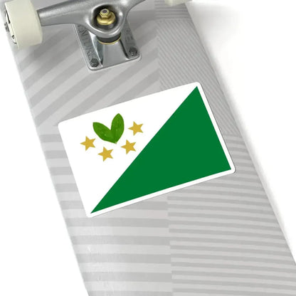 Flag of Cajuata Bolivia (Bolivia) STICKER Vinyl Kiss-Cut Decal - The Sticker Space