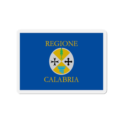 Flag of Calabria Italy - Die-Cut Magnet-2" x 2"-The Sticker Space