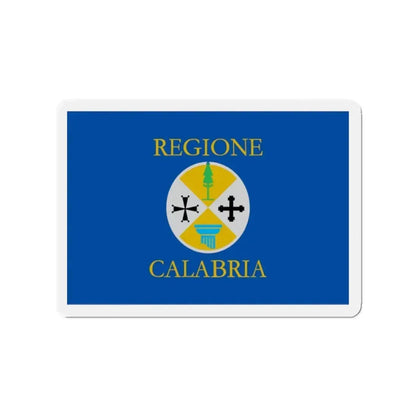 Flag of Calabria Italy - Refrigerator Magnet - The Sticker Space