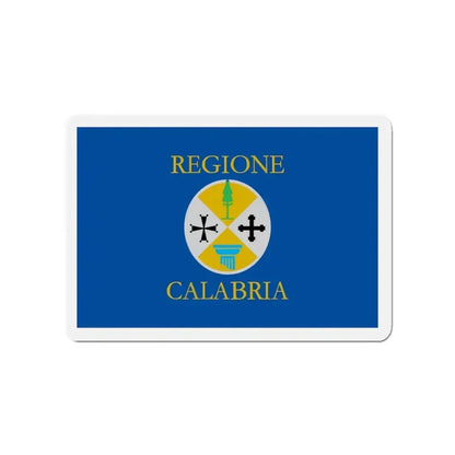 Flag of Calabria Italy - Refrigerator Magnet - The Sticker Space
