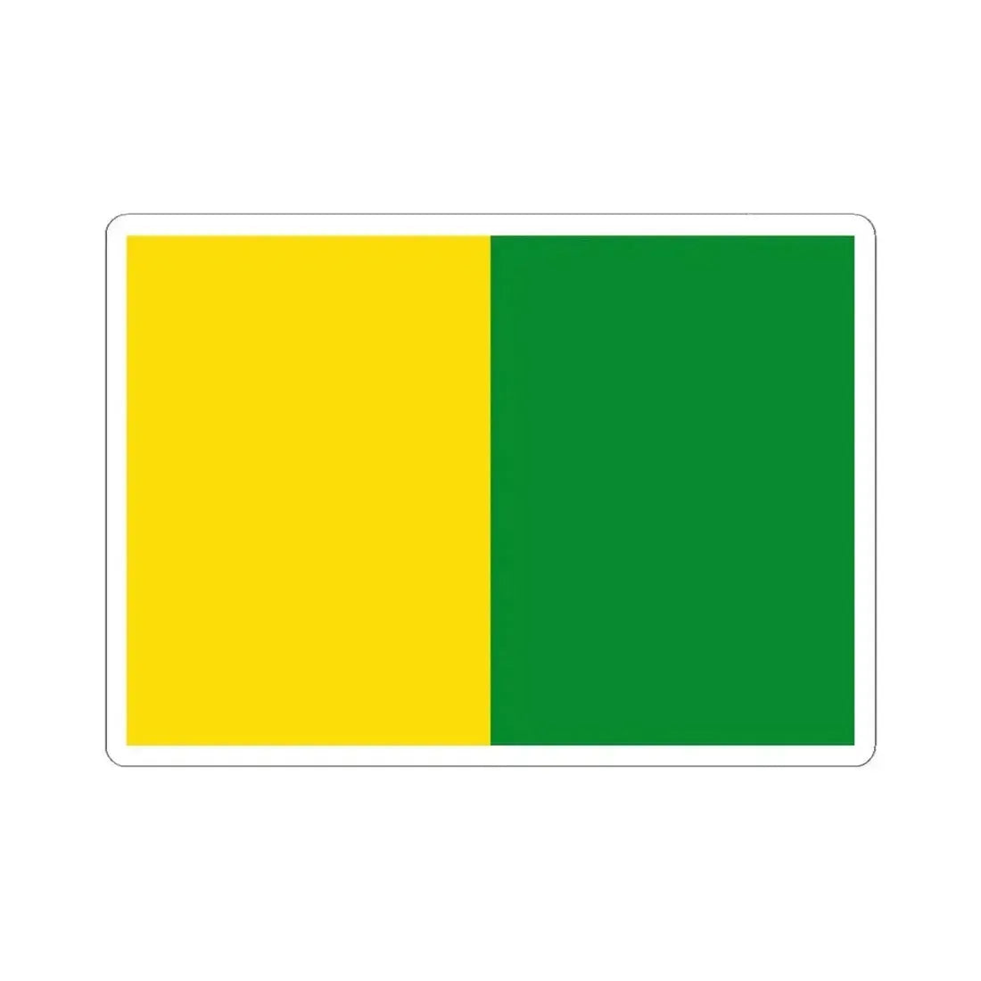 Flag of Caldas (Colombia) STICKER Vinyl Kiss-Cut Decal 6 Inch White - The Sticker Space