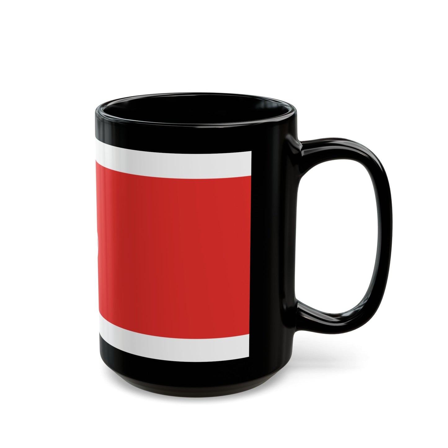 Flag of Calgary Alberta Canada - Black Coffee Mug-The Sticker Space