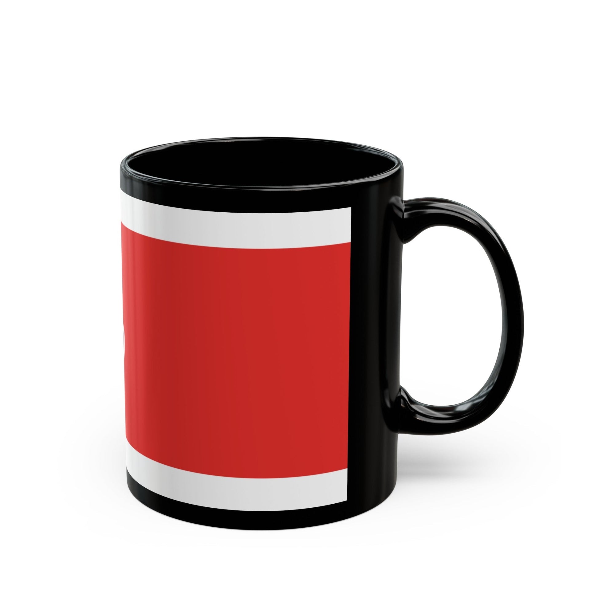 Flag of Calgary Alberta Canada - Black Coffee Mug-The Sticker Space